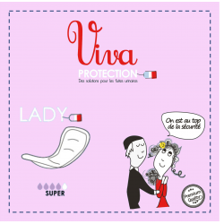 protection incontinence pour femme VIVA LADY SUPER mon-materiel-medical-en-pharmacie.fr
