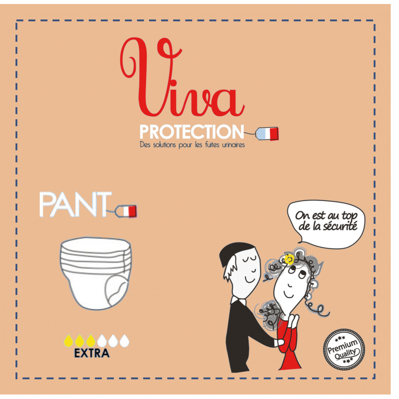 protection incontinence pour femme et homme culotte absorbante VIVA PANT EXTRA mon-materiel-medical-en-pharmacie.fr