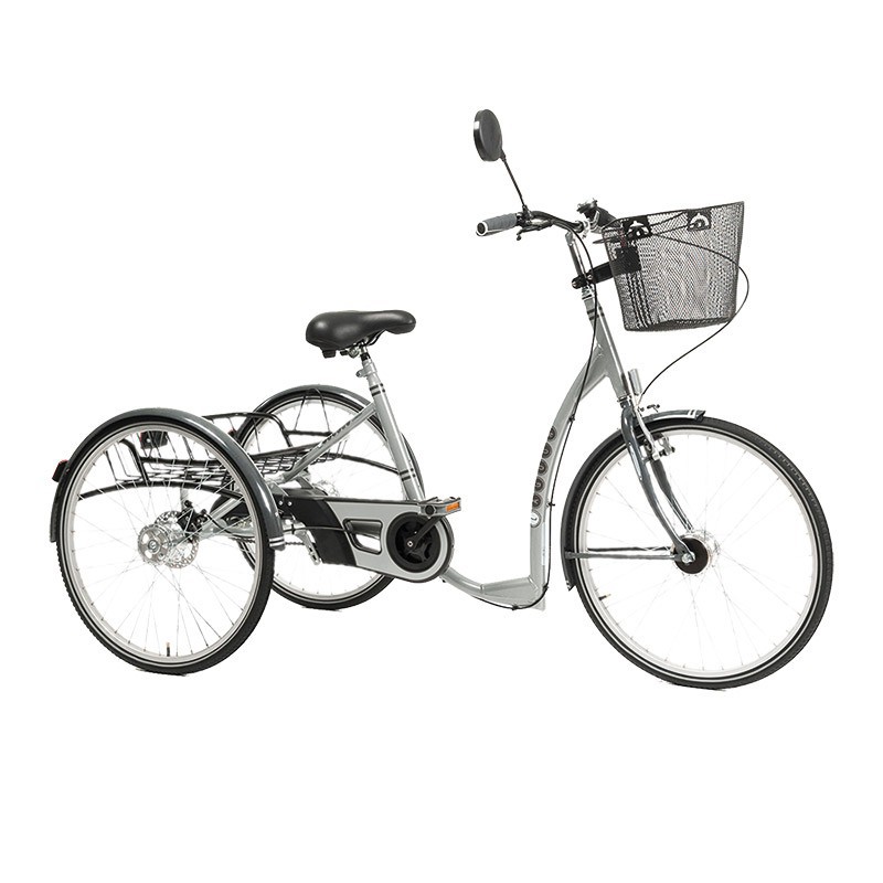 tricycle adulte lagoon gris mon-materiel-medical-en-pharmacie.fr