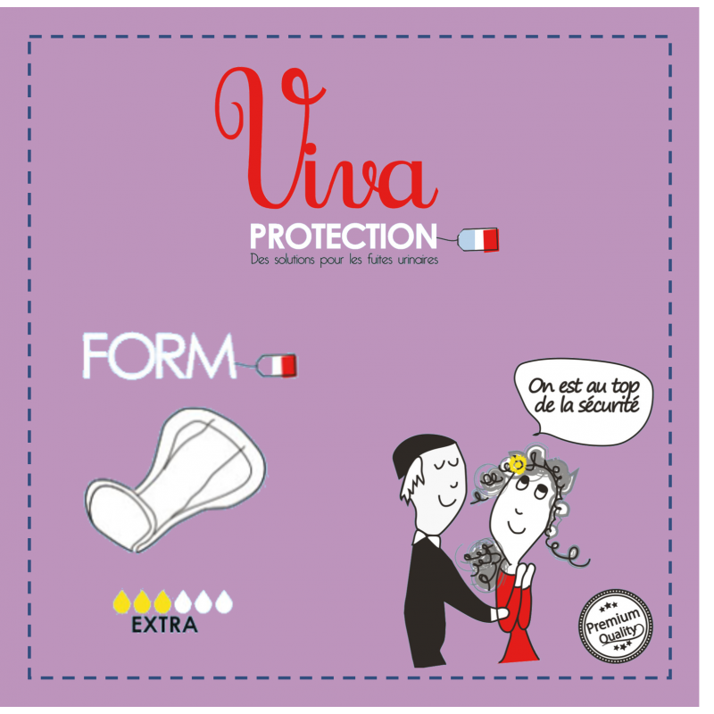 PROTECTION INCONTINENCE ANATOMIQUES VIVA FORM EXTRA-3