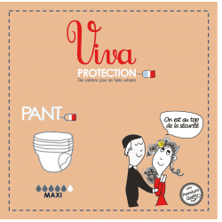 PROTECTION INCONTINENCE CULOTTE ABSORBANTES PANT MAXI VIVA mon-materiel-medical-en-pharmacie.fr