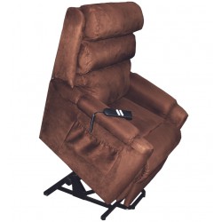 fauteuil releveur stylea 2 moteurs chocolat mon-materiel-medical-en-pharmacie.fr