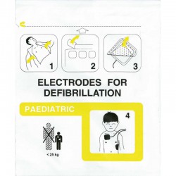Électrodes enfant pour défibrillateur Fred PA 1 schiller mon-materiel-medical-en-pharmacie.fr