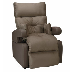 fauteuil releveur cocoon xxl grège mon-materiel-medical-en-pharmacie.fr