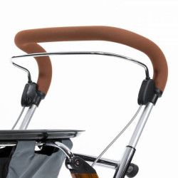 rollator 4 roues let's go indoor teak mon-materiel-medical-en-pharmacie.fr