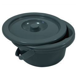 Seau garde robe avec couvercle 2.5 L mon-materiel-medical-en-pharmacie.fr