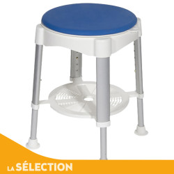 TABOURET DE DOUCHE ASSISE ROTATIVE TAHAA-21184