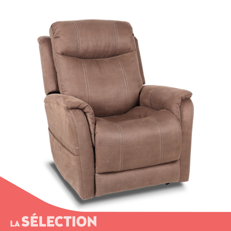 fauteuil releveur initial 4 moteurs chocolat mon-materiel-medical-en-pharmacie.fr