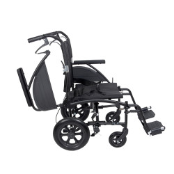 Fauteuil de transfert STAN up accoudoir relevé mon-materiel-medical-en-pharmacie.fr