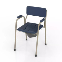 chaise de toilette fixe avec bouchon amovible jelly mon-materiel-medical-en-pharmacie.fr