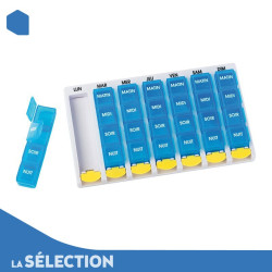 pilulier semainier hebdomadaire mon-materiel-medical-en-pharmacie.fr