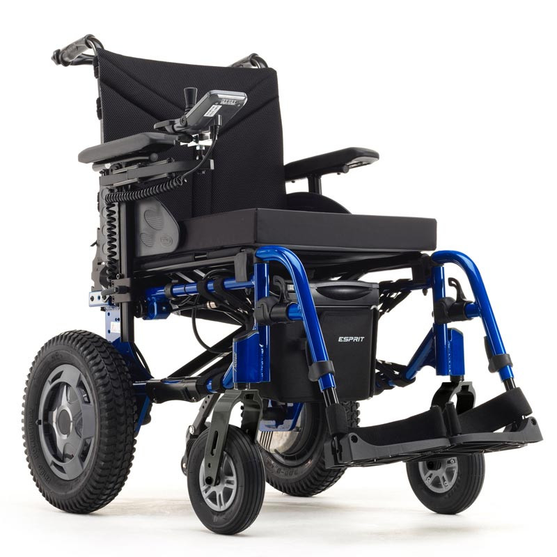 Fauteuil roulant Electrique Pliable ESPRIT ACTION mon-materiel-medical-en-pharmacie.fr