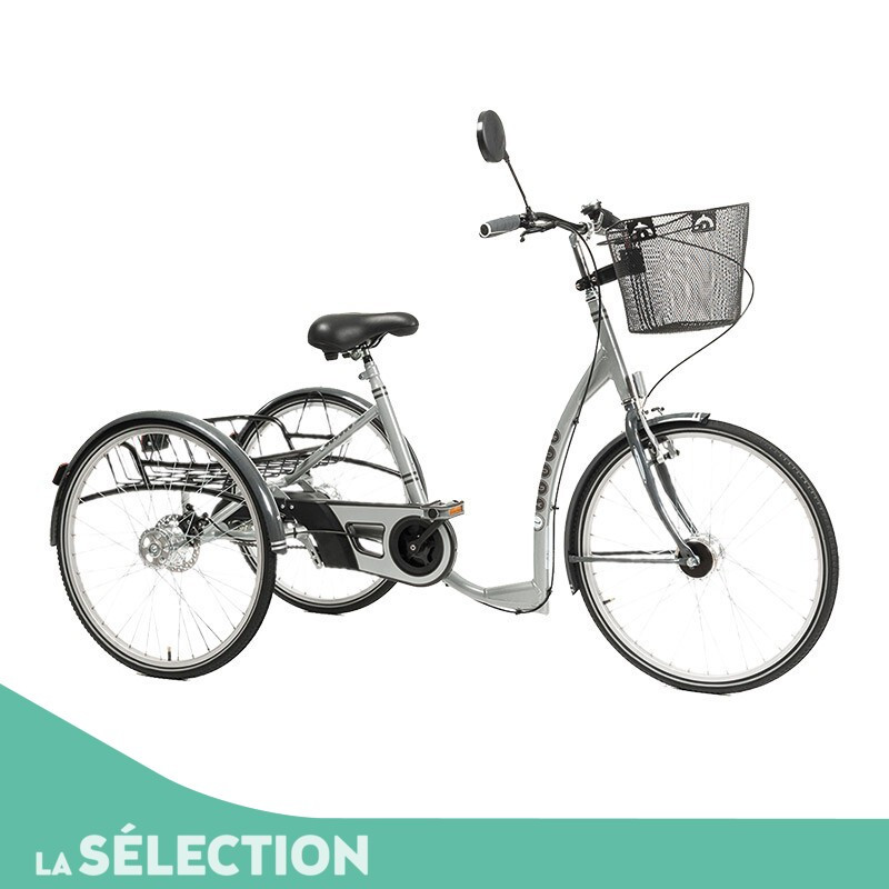 tricycle adulte lagoon gris mon-materiel-medical-en-pharmacie.fr