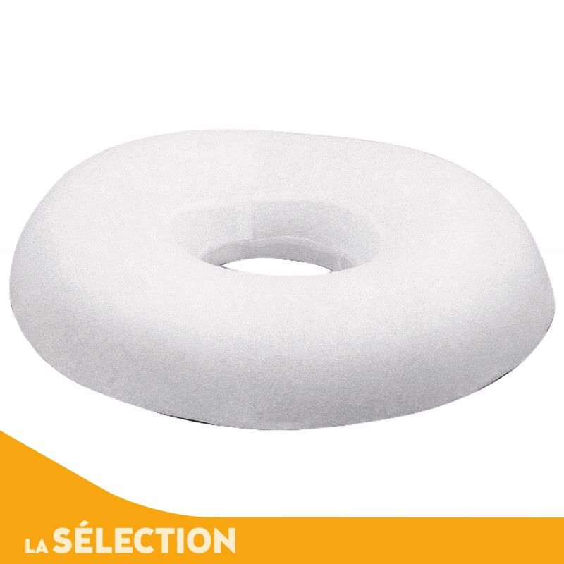 Coussin bouée percé en Mousse mon-materiel-medical-en-pharmacie.fr