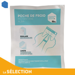 poche de froid instantané alba  mon-materiel-medical-en-pharmacie.fr