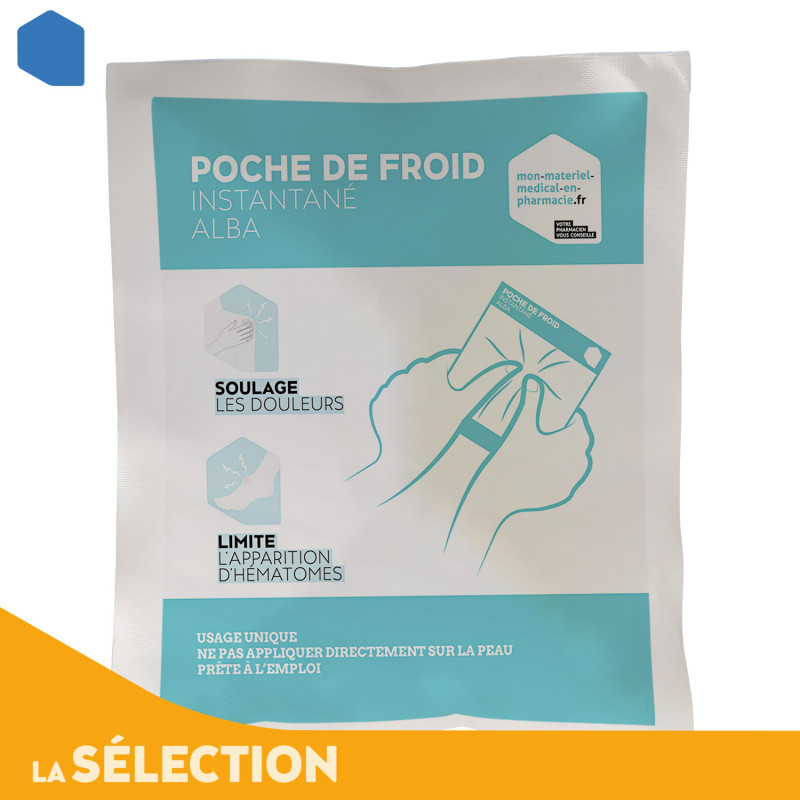poche de froid instantané alba  mon-materiel-medical-en-pharmacie.fr