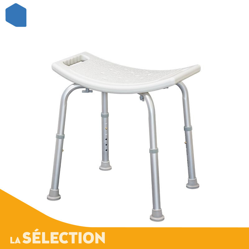 tabouret de douche rectangle colin mon-materiel-medical-en-pharmacie.fr