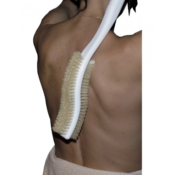 brosse dos long manche