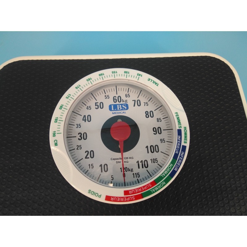 PÈSE-PERSONNE MÉCANIQUE 120 KG - 2