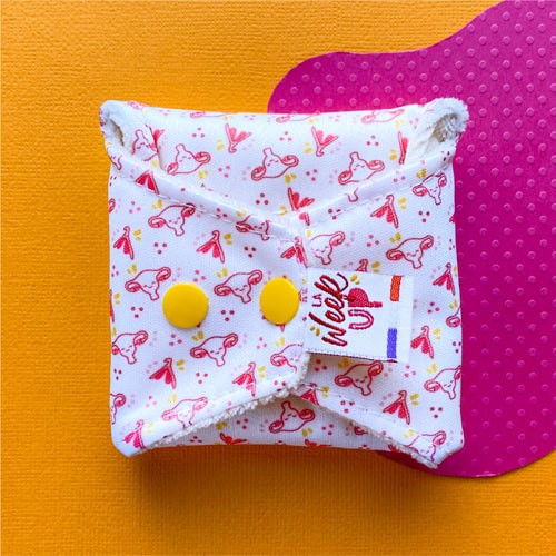 SERVIETTE HYGIENIQUE LAVABLE DE JOUR Week'up - 2
