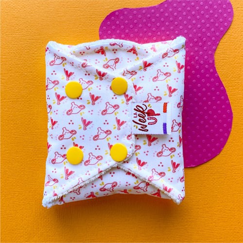 SERVIETTE HYGIENIQUE LAVABLE DE NUIT Week'up - 2