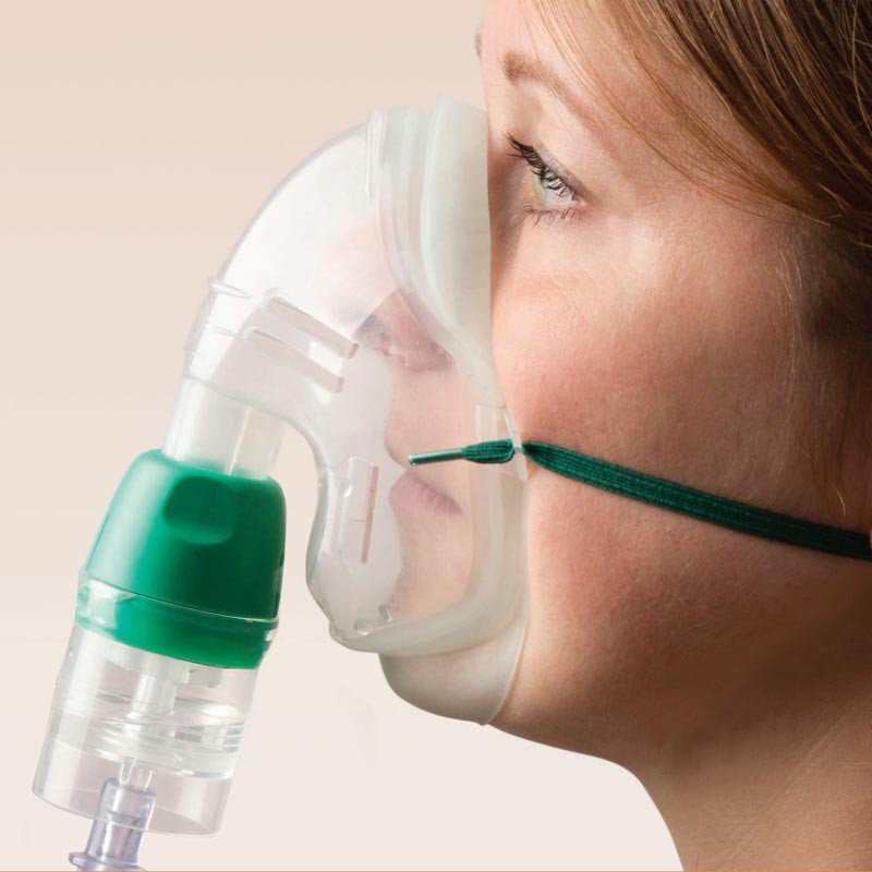 NÉBULISEUR POUR TRACHÉOTOMIE AVEC MASQUE - 2