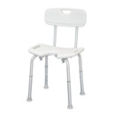 CHAISE DE DOUCHE À DÉCOUPE ANATOMIQUE MERLIN - 3