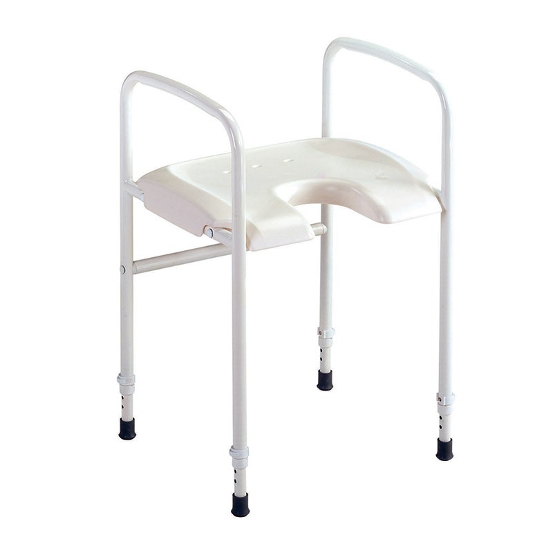 [6028] TABOURET DE DOUCHE AVEC ACCOUDOIRS