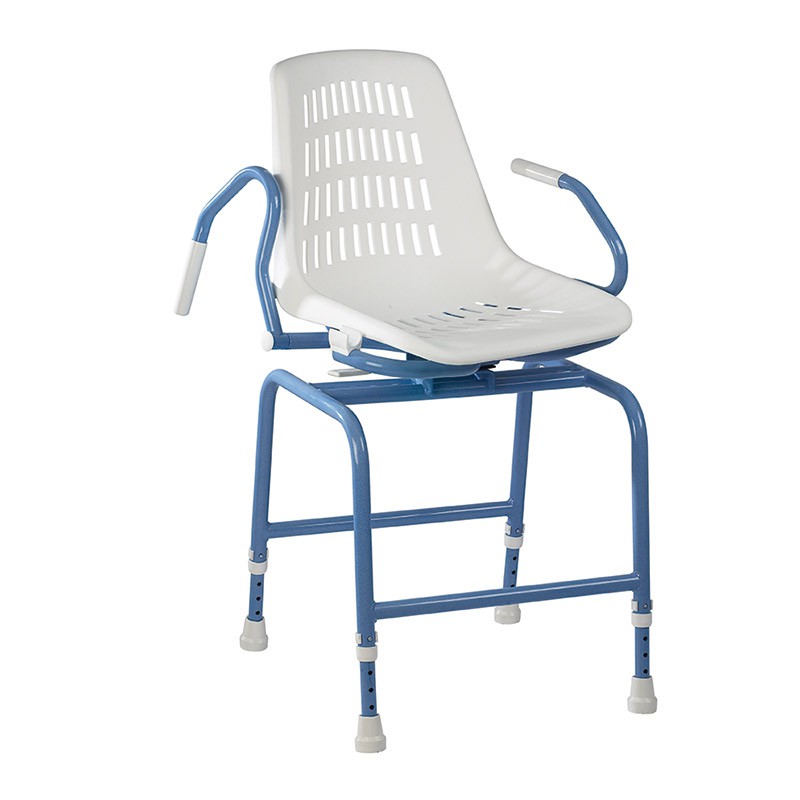 [6865] CHAISE DE DOUCHE PIVOTANTE