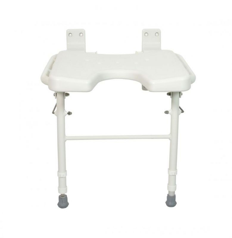 [6875] TABOURET DE DOUCHE MURAL