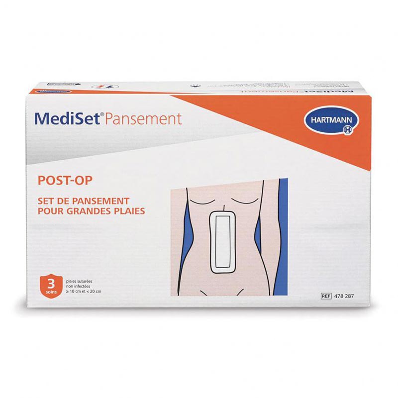 [9992440] MEDISET PANSEMENT - Grandes plaies