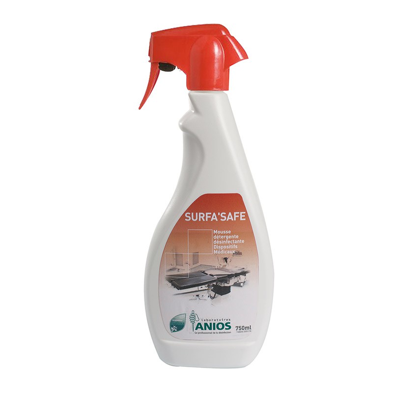 [7099] SURFA’SAFE DÉTERGENT DÉSINFECTANT - Mousse diffuse
