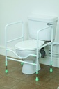 CADRE DE TOILETTE BARIATRIQUE