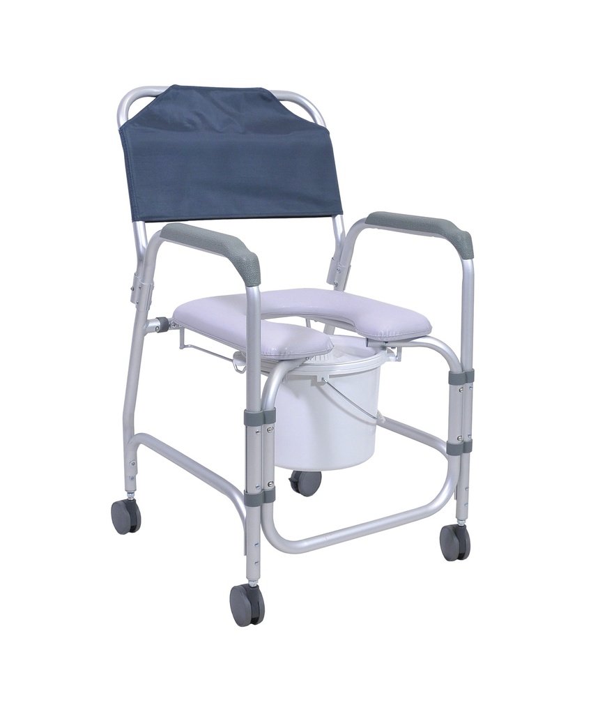 [25346] CHAISE DE DOUCHE MOBILE AVEC SEAU