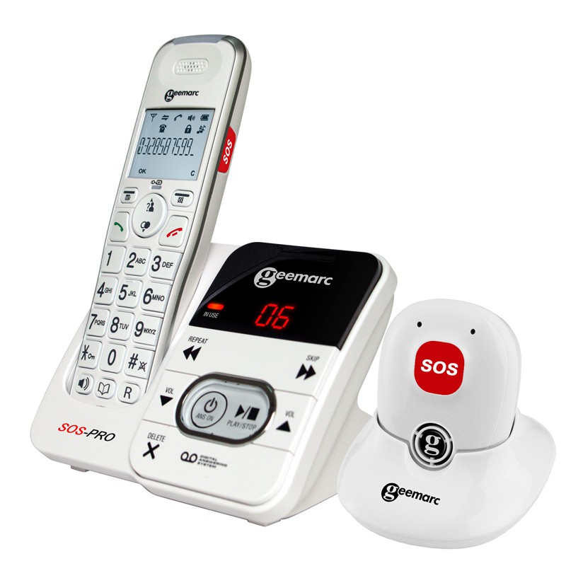 [29536] TÉLÉPHONE SANS FIL AMPLIDECT 295 SOS