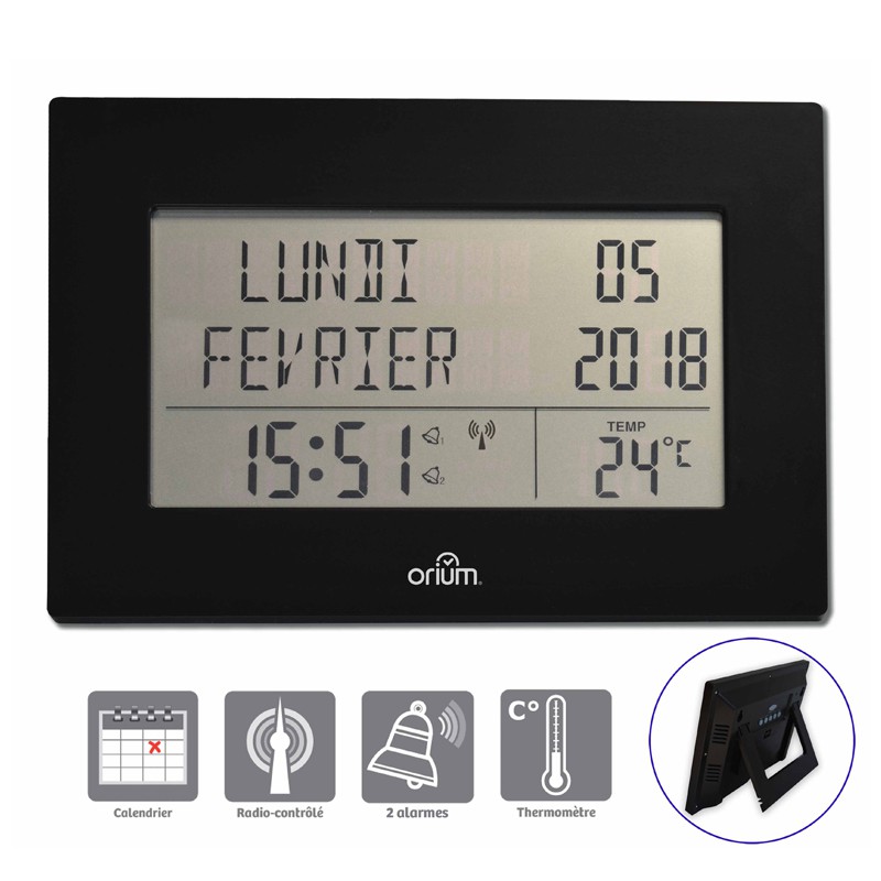 [31332] HORLOGE CALENDRIER MEMENTO