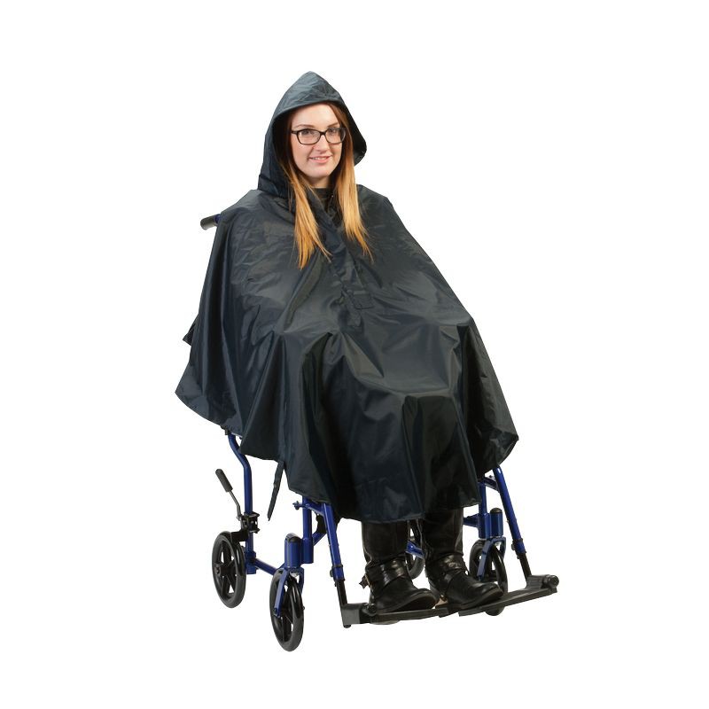 [35247] PONCHO IMPERMÉABLE ÉLASTIQUÉ POUR FAUTEUIL ROULANT