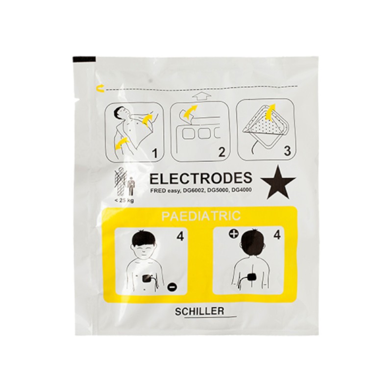 [39752] ÉLECTRODES DÉFIBRILLATEUR ENFANT FRED EASY