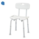 CHAISE DE DOUCHE À DÉCOUPE ANATOMIQUE MERLIN