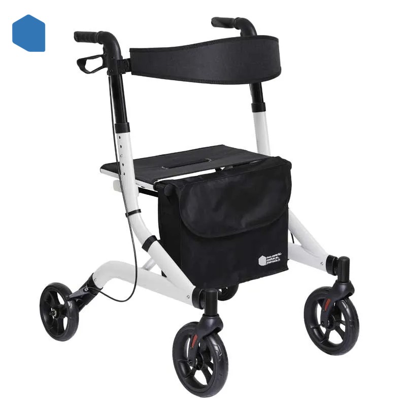 [46826] ROLLATOR 4 ROUES HELIOS (Blanc)