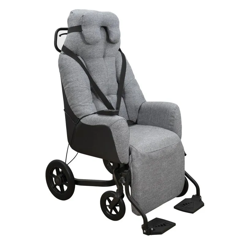 SIÈGE COQUILLE MANUEL ELYSÉE  II (39 à 44 cm, Gris chiné)