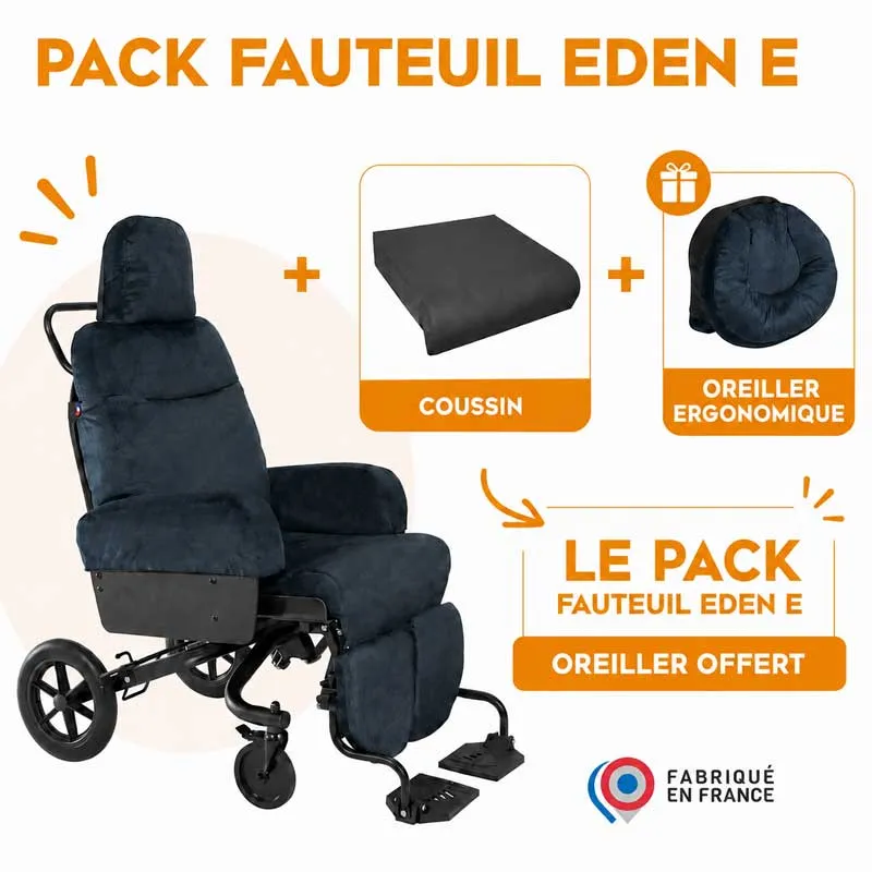 Pack lancement FAUTEUIL À POUSSER EDEN E