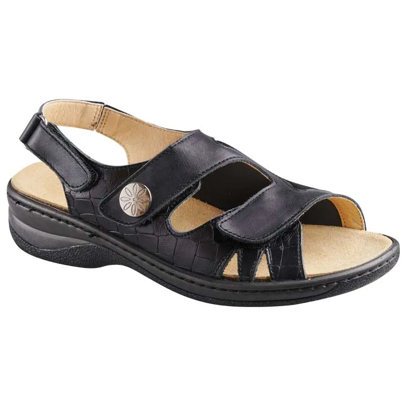 [3700918602507] SANDALES ORTHOPÉDIQUES CHUT ELIPSE (Noir, 36)