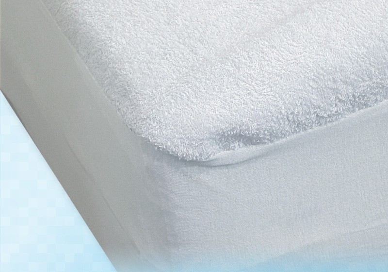 [3150] DRAP HOUSSE PVC BOUCLETTE EPONGE 90