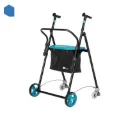 ROLLATOR 2 + 2 ROUES AIR ON PLUS AVEC PANIER