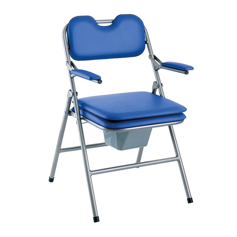[4475] CHAISE TOILETTE FIXE PLIANTE