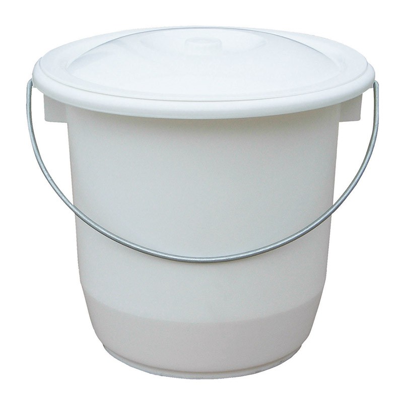 [4025] SEAU HYGIÉNIQUE AVEC COUVERCLE 10 L